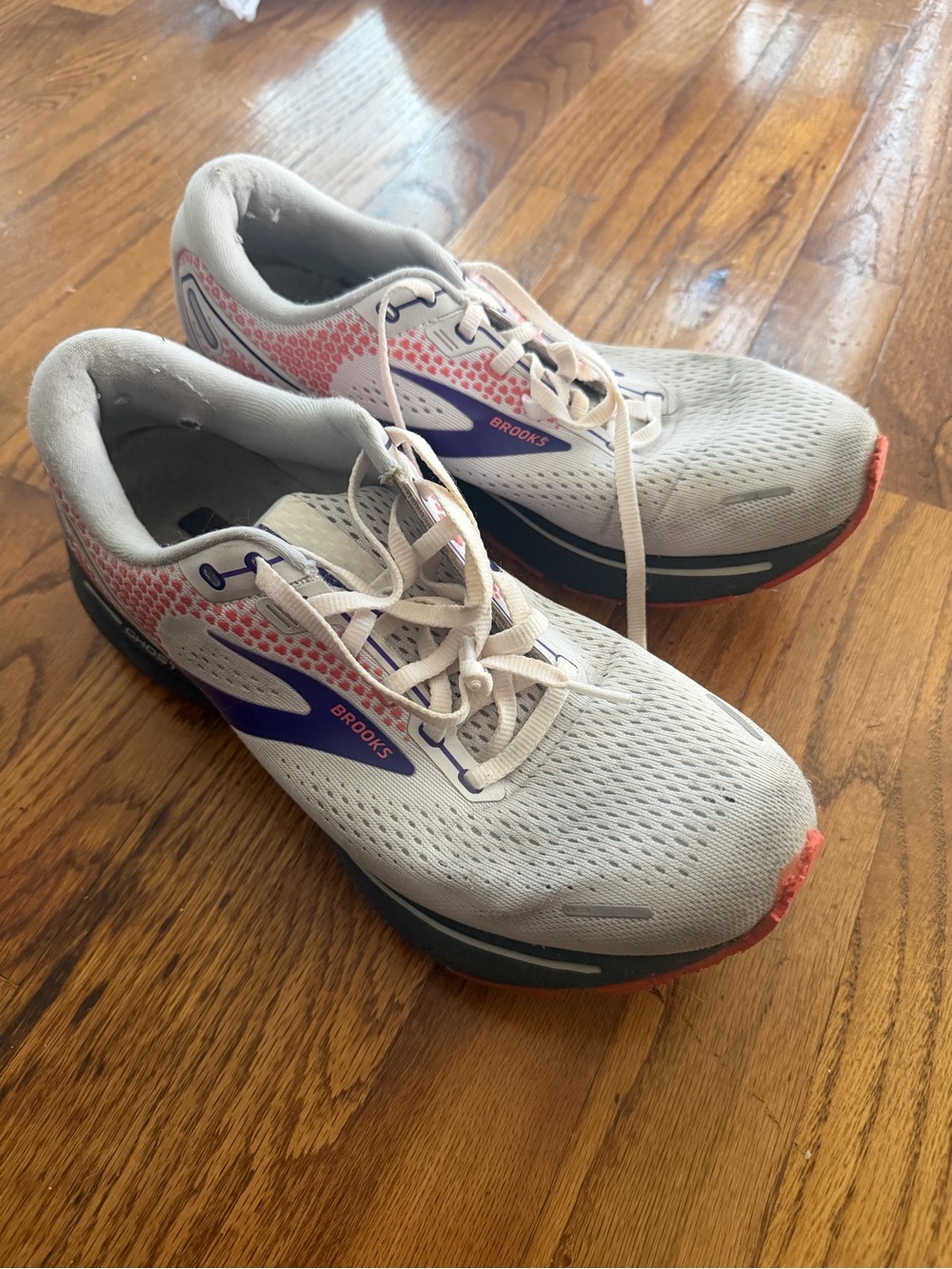 Brooks Women's Running Shoes with Purple & Coral Accents